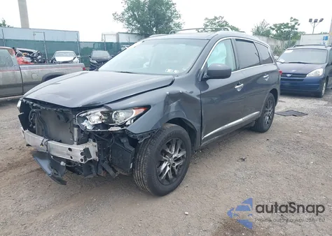 2013 Infiniti Jx35 from USA, damaged, VIN 5N1AL0MM5DC325039